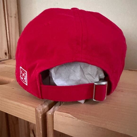 Miami University RedHawks Red Adjustable Strapback Hat - Picture 8 of 10